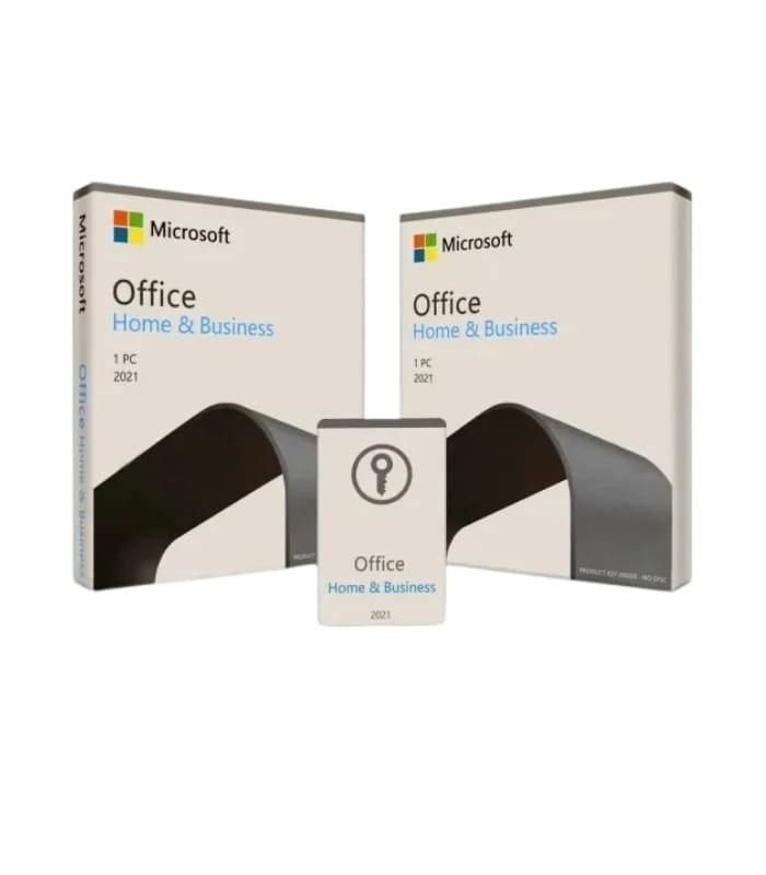 Microsoft Office 2021 Home and Business| Box and Card