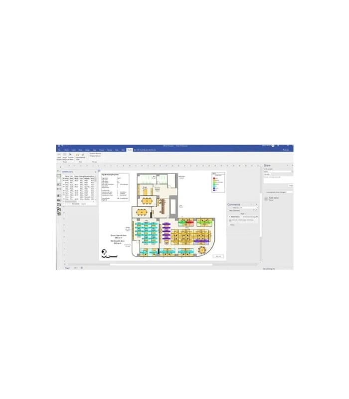 Microsoft Visio Professional 2019 Product CD License Key