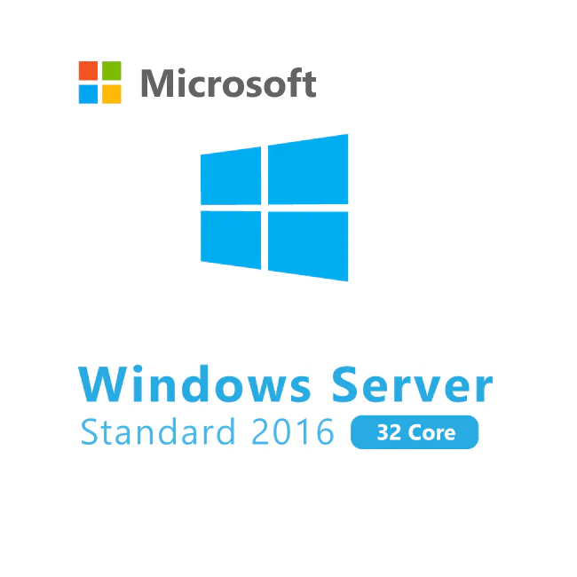 Microsoft Windows Server 2016 Standard – 32 core