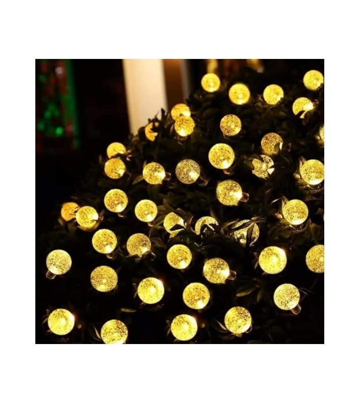 Lezonic Solar String Lights Outdoor Waterproof