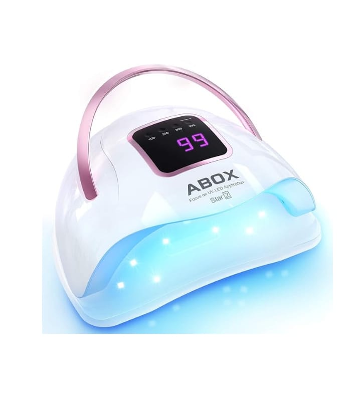 ABOX UV LED Nail Lamp, ABOX Star2 72W Nail Dryer for Gel Nail Polish,