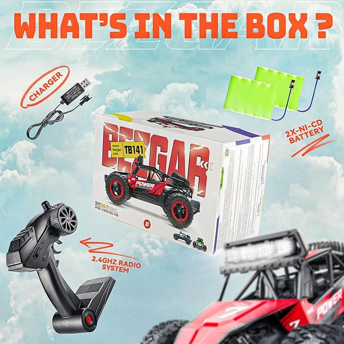 BEZGAR TB141 RC Cars-114 Scale Remote Control Car