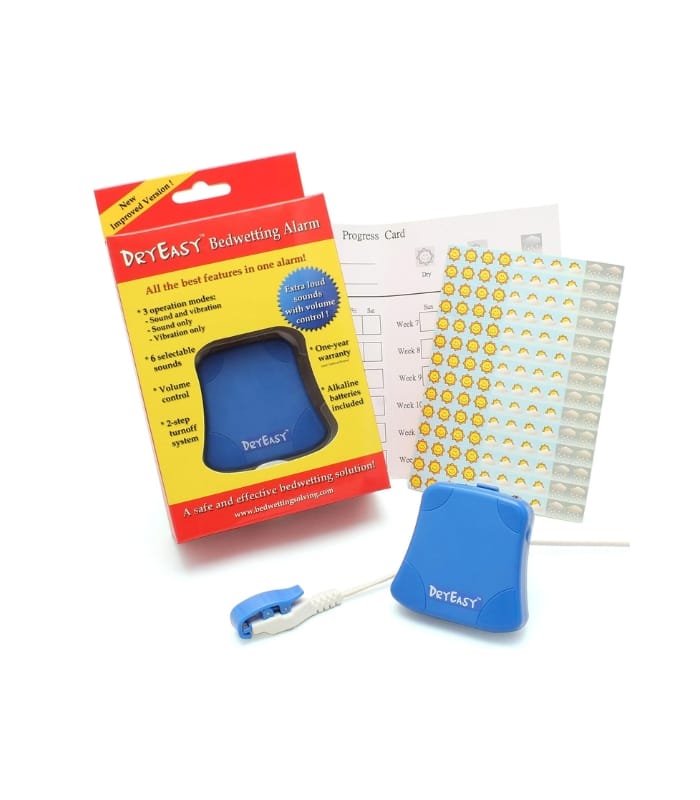 DryEasy Bedwetting Alarm with volume control, 6 selectable sounds and vibration DryEasy Bedwetting Alarm with volume control, 6 selectable sounds and vibration