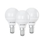 Paul Russells LED Golf Ball Light, Small Edison Screw SES, 25w Pack of 6