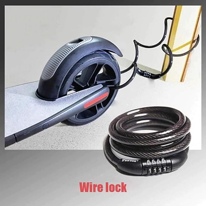Scooter Lock Cable for Xiaomi Mijia M365 ES Series, Bicycle
