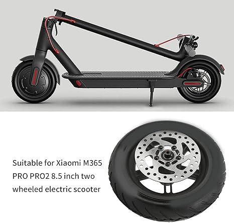 Scooter Pneumatic Tire Rear Wheel, 8.5 Inch Pneumatic Tire Rear Wheel 120mm