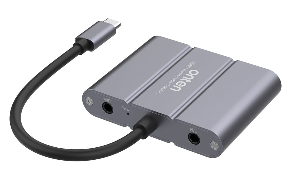 Onten UC316 Type C Audio/Video Capture with HDMI Video Adapter Onten UC316 Type C Audio/Video Capture with HDMI Video Adapter