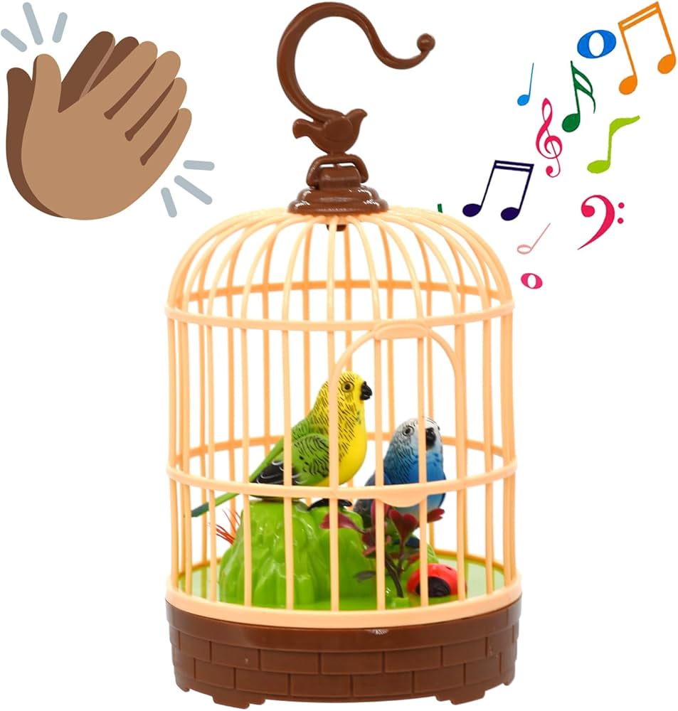 Birds Cage With Light & Sound
