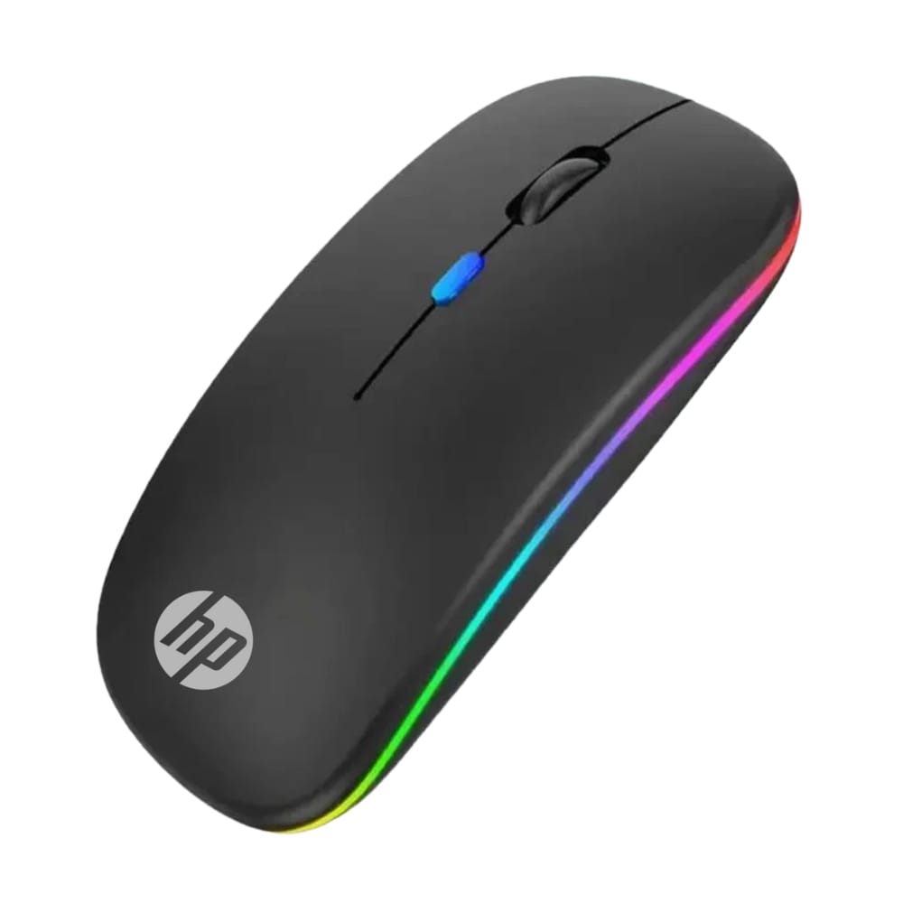 HP W10 Wireless RGB Bluetooth, Wireless, Rechargeable Slim Mouse