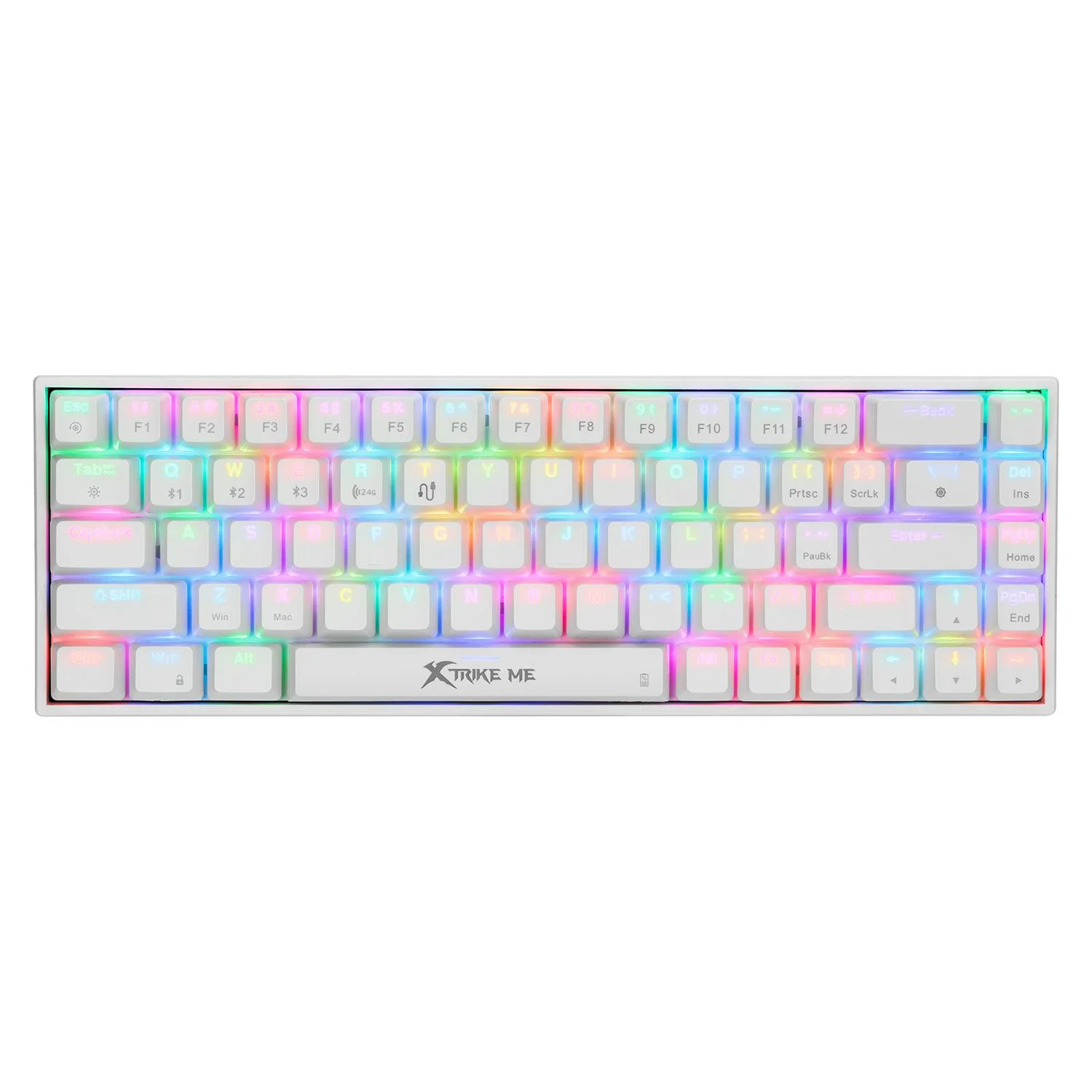 Xtrike Me GK-994W Tri-Mode 60% Wireless Mechanical Gaming Keyboard Red Switches