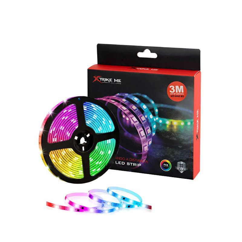 Xtrike-Me HT-5050-B3 Bluetooth V4.2 RGB LED Strip with App Control